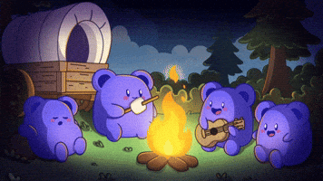Camping GIF