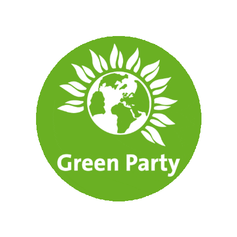 Green Party Votegreen Sticker by Green Party of England and Wales