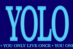 You Only Live Once GIF by Yolo Rum