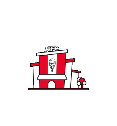 Fried Chicken Sticker by KFCArabia