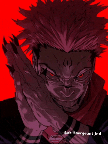 Red Flag Gojo GIF