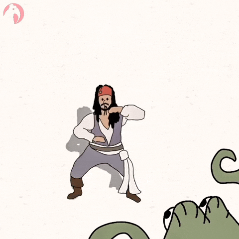 Jack Sparrow Pirates GIF