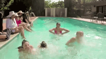 swimming pool GIF