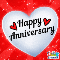 Happy Anniversary Hearts GIF by Lucas and Friends by RV AppStudios Happy Anniversary Hearts GIF by Lucas and Friends by RV AppStudios