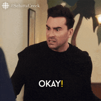 Scared Schitts Creek GIF by CBC
