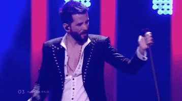 eugent bushpepa mall GIF by Eurovision Song Contest
