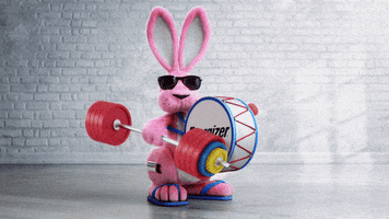 Work It Lol GIF by Energizer Bunny