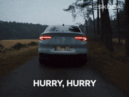 Leaving Hurry It Up GIF by Škoda Global