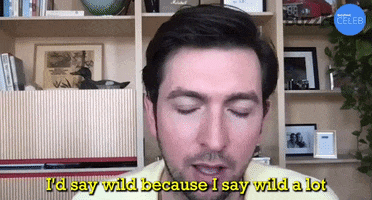 Nicholas Braun Thats Wild GIF by BuzzFeed