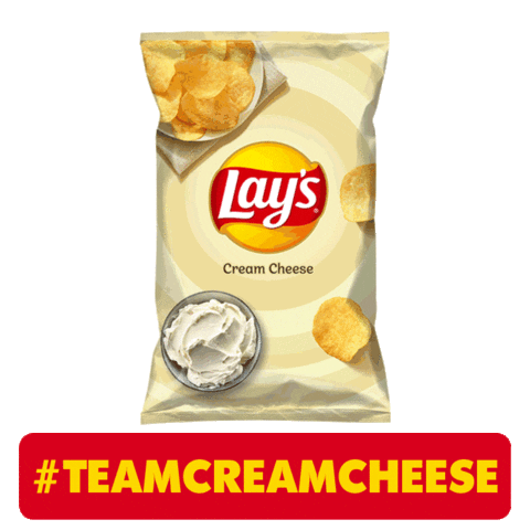 Lays Cream Cheese Sticker by Elma Chips