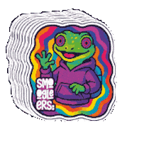 Groovyfrog Sticker by GuccioSmoogleers