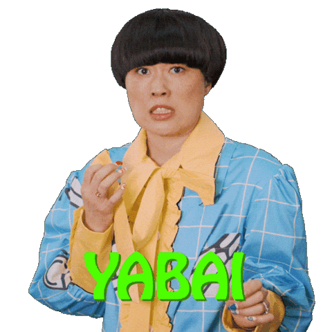 Yabai Sticker by Atsuko Okatsuka