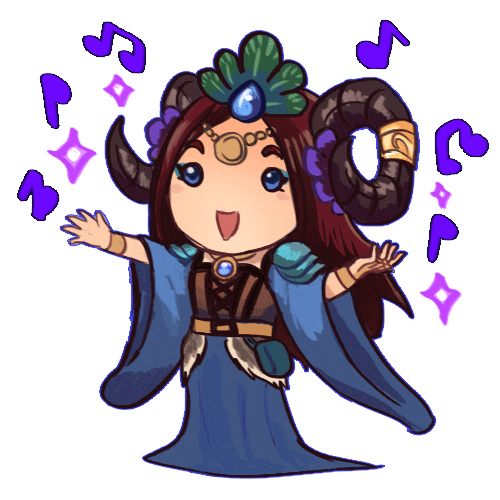 Opera Faun Sticker