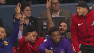 stand up applause GIF by NBA