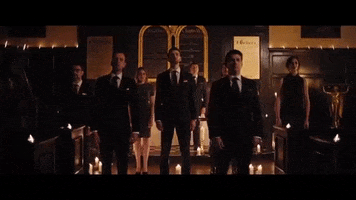 VOCES8 singing bass candles tenor GIF