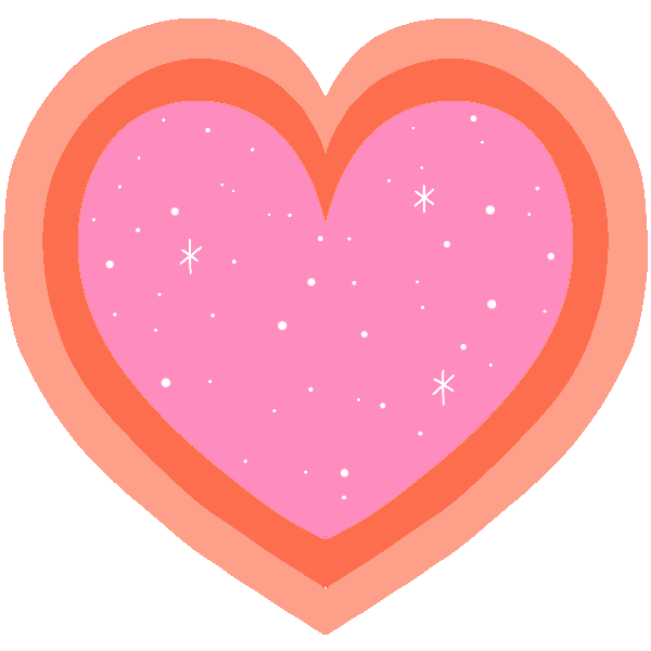 In Love Heart Sticker