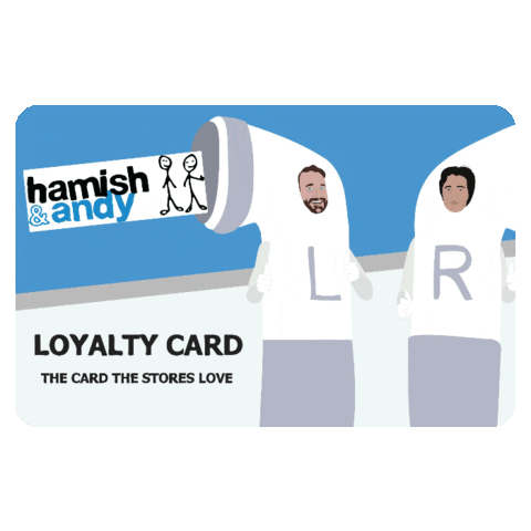 Hamish And Andy Sticker