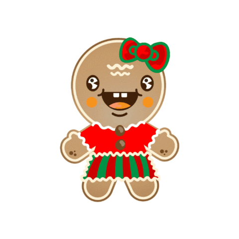 Christmas Cookie Love Sticker by Pixel Parade App
