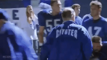 varsity blues football GIF