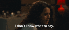 I Dont Know What To Say Margaret Qualley GIF by NEON