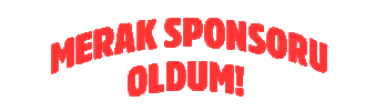 Sponsor Merak Sponsoru Sticker by Bilim Seferberligi