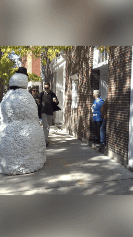 Double Take Laughing GIF by Freaky The Scary Snowman