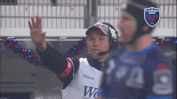 calm down fc grenoble GIF by FCG Rugby