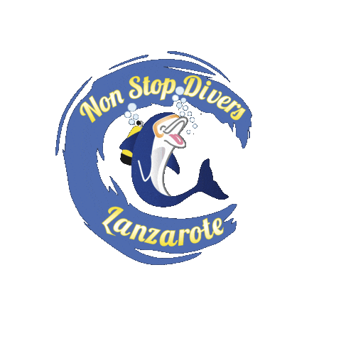 Diving Canarias Sticker by nonstopdivers