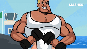 Animation Flexing GIF by Mashed