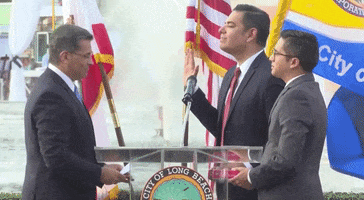 Swearing In Xavier Becerra GIF by GIPHY News