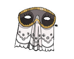 Mask Costume Sticker