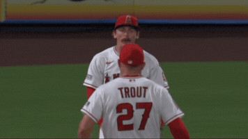Mike Trout GIF by Los Angeles Angels