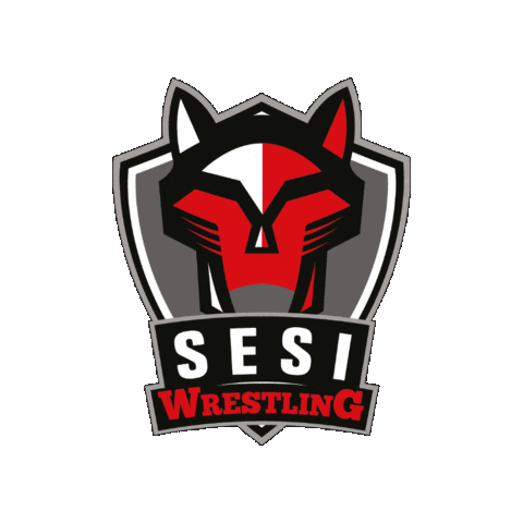 Wrestling Sticker by Sesi Esporte