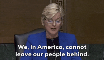 Jennifer Granholm Confirmation Hearing GIF by GIPHY News