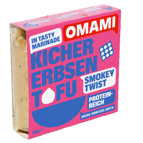 Vegan Tofu Sticker by Omami