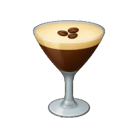 Espresso Martini Cocktail Sticker by Spark Plug