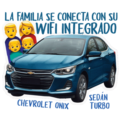 Familia Ibague Sticker by Chevrolet Coltolima