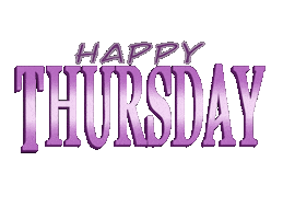 Happy Thursday Sticker by Neeryletters