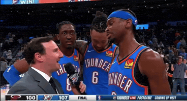 Excited Basketball GIF