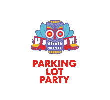Parking Lot Party Sticker