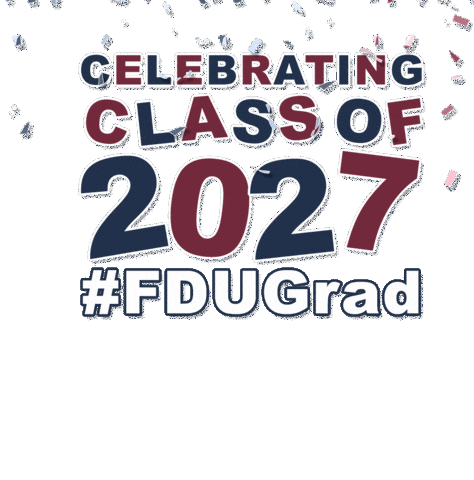 Class Of 2027 Sticker by Fairleigh Dickinson University