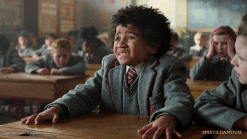 Matilda Wormwood School GIF by Sony Pictures UK