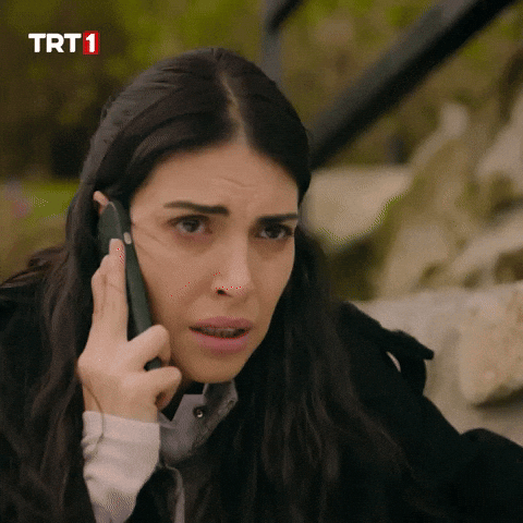 Deniz Baysal Phone GIF by TRT