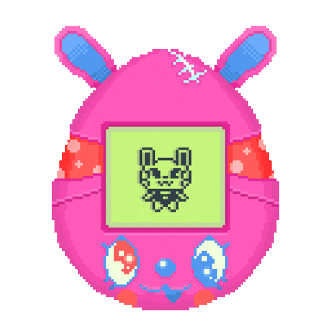 Tamagotchi Moistpixels Sticker
