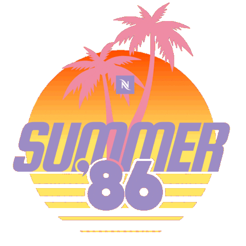 Iced Coffee Summer Sticker by Nespresso