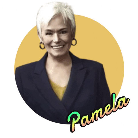 PamelaEastonREALTOR realtor pamela white hair GIF
