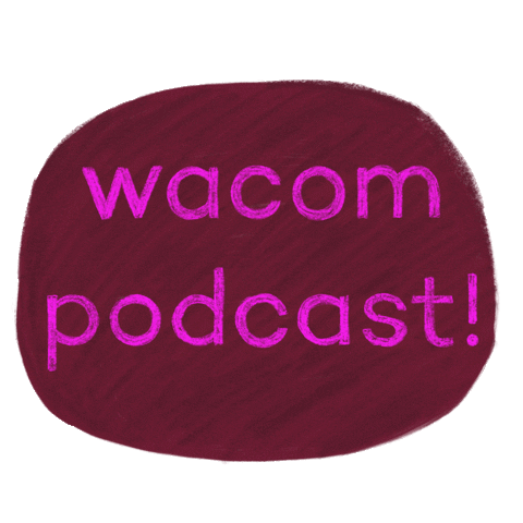 Podcast Sticker by Wacom Experience Center