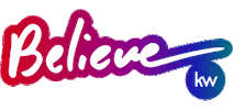 Believe Real Estate Sticker by Keller Williams Realty