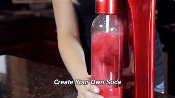recyclingcom soda stream drinkmate reduce plastic bottles own soda GIF