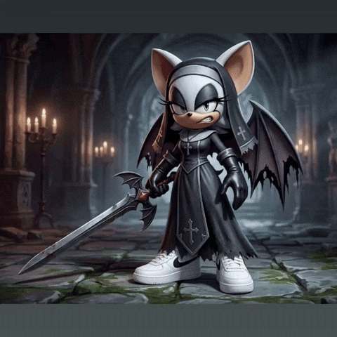 Rouge The Bat Sword GIF